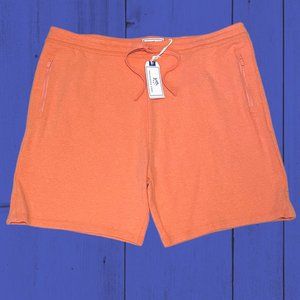 NEW-Southern Tide SZ: L Men’s - Lounge Shorts Backrush Heather Mango NWT-$69